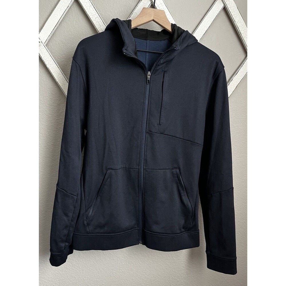 Lululemon City Sweat Men's L Full Zip Hoodie Jacket Thermo Fleece M3BC2S